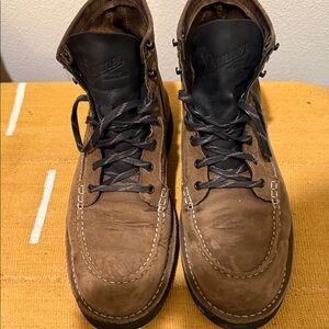 Danner Men's Tan Leather Lace-Up Boots